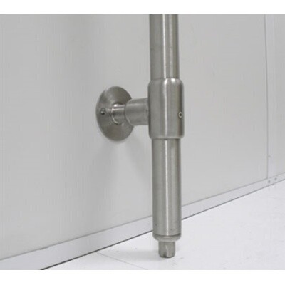 Advance Tabco K-72 - Leg to wall clamp, (set per sink) 