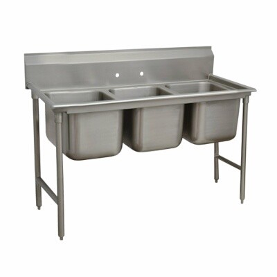 Advance Tabco 93-3-54 Three Compartment Sink 