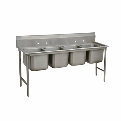 Advance Tabco 93-4-72 Four Compartment Sink 
