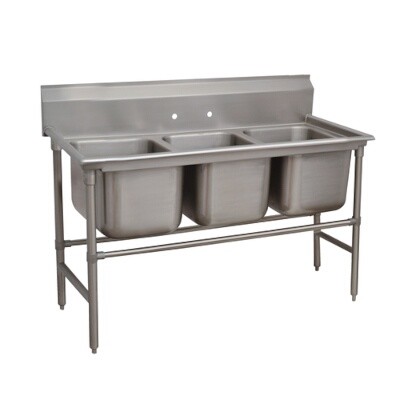 Advance Tabco 94-23-60 Three Compartment Sink 