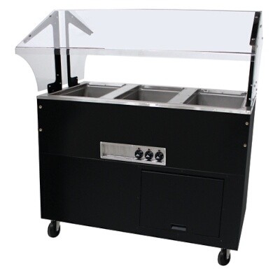Advance Tabco BSW3-240-B-SB Hot Food Table 