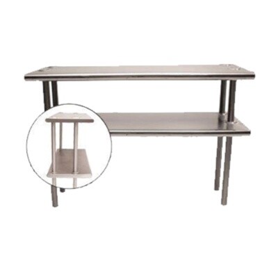 Advance Tabco CDS-18-144 Table-Mounted Overshelf 