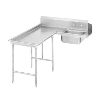 Advance Tabco DTS-G70-60L Soiled Dishtable 