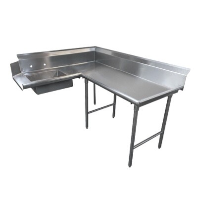 Advance Tabco DTS-K70-84R Soiled Dishtable 