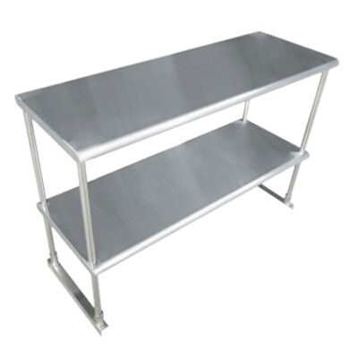 Advance Tabco EDS-18-60-X Table-Mounted Overshelf 