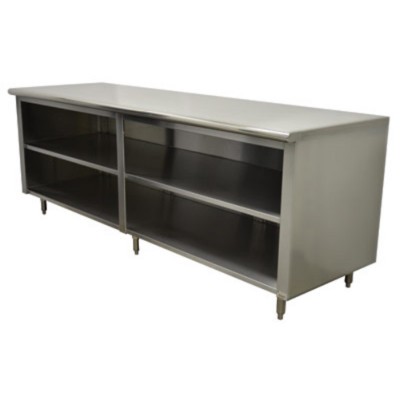 Advance Tabco EEB-SS-3010M-X - Open Front Work Table 