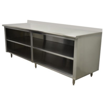 Advance Tabco EEK-SS-2410M - Open Front Work Table 