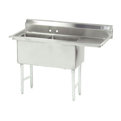 Advance Tabco FC-2-2030-24R - Two Compartment Sink 