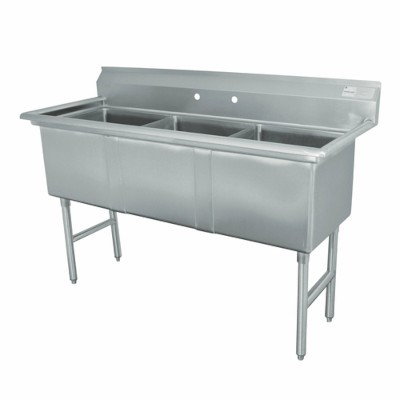 Advance Tabco FC-3-1524-X - Three Compartment Sink 