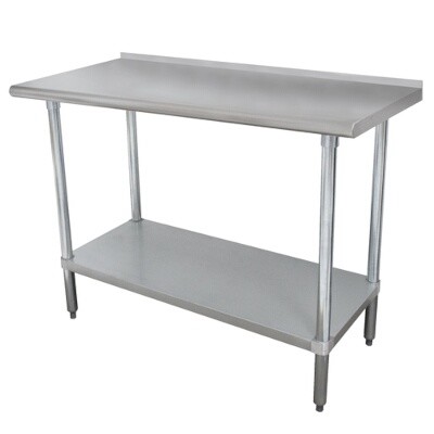 Advance Tabco FMSLAG-247-X Stainless Steel Work Table 