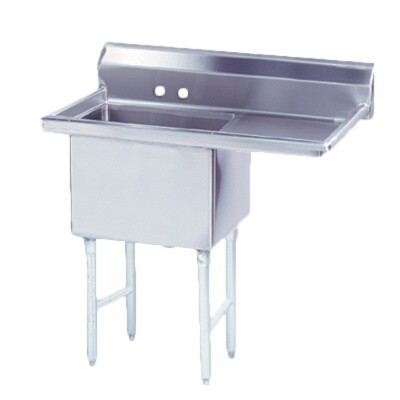 Advance Tabco FS-1-1620-18R One Compartment Sink 