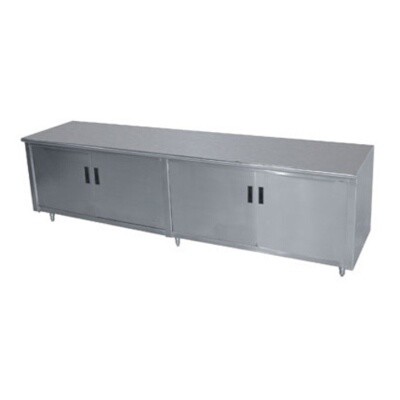 Advance Tabco HB-SS-368M Cabinet Base Work Table 