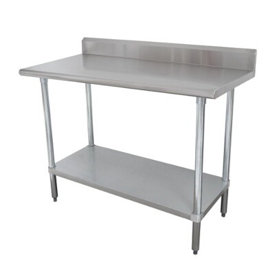 Advance Tabco KSLAG-300-X Stainless Steel Work Table 