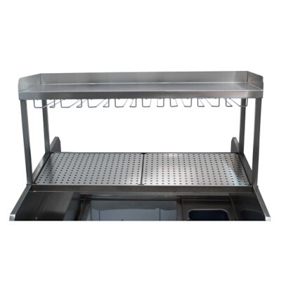 Advance Tabco PRSO-44-G Table-Mounted Overshelf 