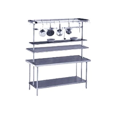 Advance Tabco PT-12-120 Table-Mounted Overshelf 