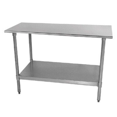 Advance Tabco TT-186-X Stainless Steel Work Table 
