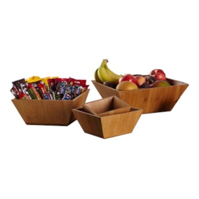 American Metalcraft BAM73 Wood Bowl 
