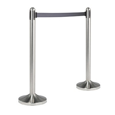 American Metalcraft RSRTGY Crowd Control Stanchion 