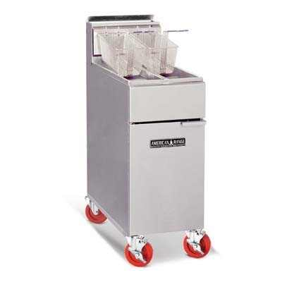 American Range AF-25/25 Floor Fryer 