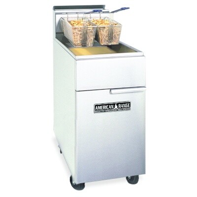 American Range AF50-HE Floor Fryer 