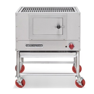 American Range AMSQ-30 Wood Burning Charbroiler 