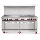 American Range AR-12LP - Restaurant Range, liquid propane, 72