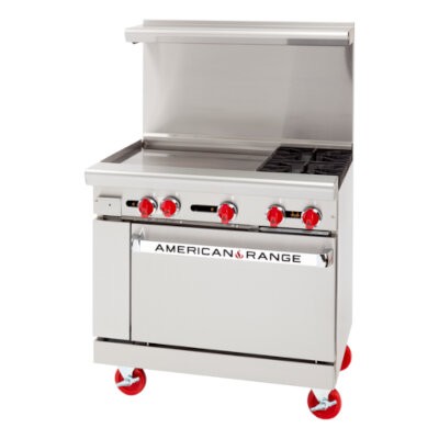 American Range AR-24G-2B-SB Restaurant Range 