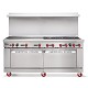 American Range AR-36G-6BLP - Restaurant Range, liquid propane, 72