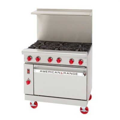 American Range ARGF-12G-4B-C Restaurant Range 