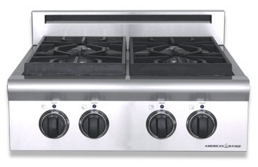 American Range AROBSCT-424 - Performer 24 in. Residential Cooktop NG 