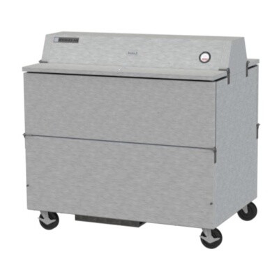 Beverage Air STF49HC-1-S - School Milk Cooler w/Stainless Steel Exterior & Interior 