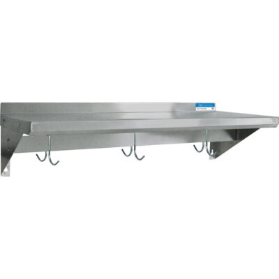 BK Resources BKWS-1684-PR Overshelf with Pot Rack 