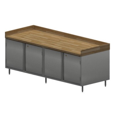 BK Resources CMBT-3096HL Wood Top Work Table 