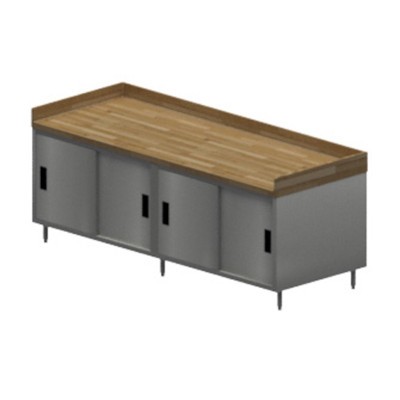 BK Resources CMBT-3096S Wood Top Work Table 