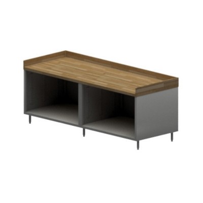 BK Resources CMBT-3696 Wood Top Work Table 