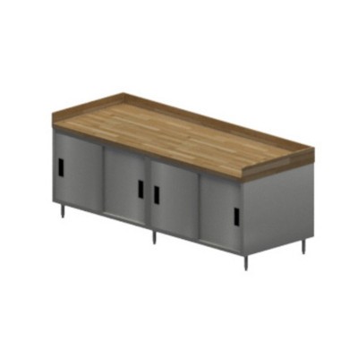 BK Resources CMBT-3696S Wood Top Work Table 
