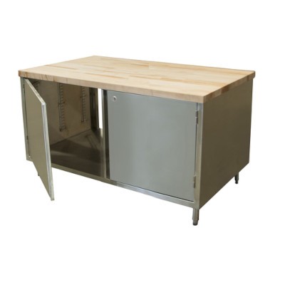 BK Resources CMT-3048HL2 Wood Top Work Table 