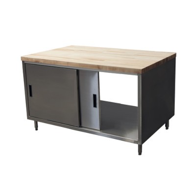 BK Resources CMT-3048S2 Wood Top Work Table 