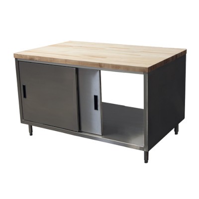 BK Resources CMT-3648S2 Wood Top Work Table 