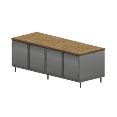 BK Resources CMT-3696HL Wood Top Work Table 