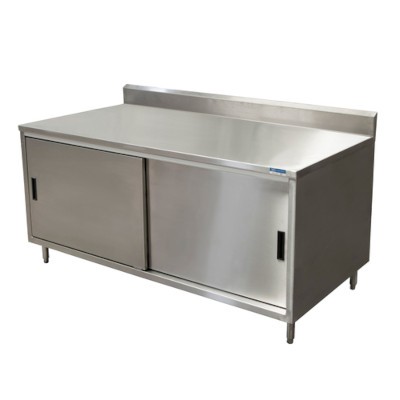 BK Resources CSTR5-3672S Cabinet Base Work Table 