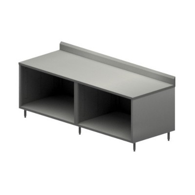 BK Resources CSTR5-3696 Open Cabinet Work Table 