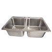BK Resources DDI2-14161024-P-G Drop-In Sink 