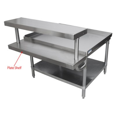 BK Resources EQ-PS72 Plate Shelf 