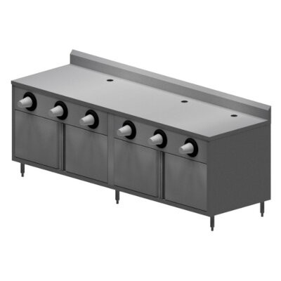 BK Resources MOD-BEVT Cabinet Base Work Table 