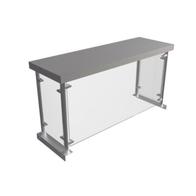 BK Resources SG-FCS-36 Stationary Sneeze Guard 