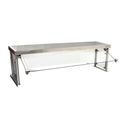 BK Resources SG-MUS-4 Stationary Sneeze Guard 