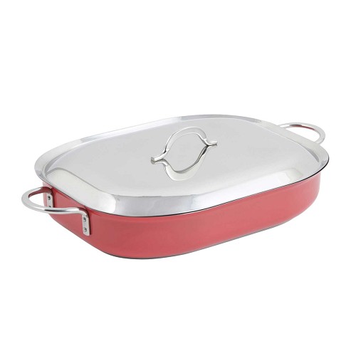 Bon Chef 60023CFCLDRED Casserole Dish 