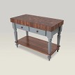 John Boos CHY-CUCR04-SHF Butcher Block Unit 