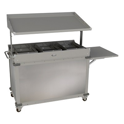 Cadco CBC-GG-4 Heated Buffet Cart 